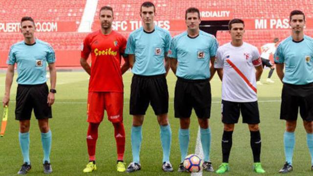 FOTO: Díaz de Mera Escuderos, antes de un partido.