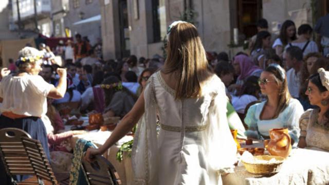 Imagen de archivo de la Feira Franca de Pontevedra.