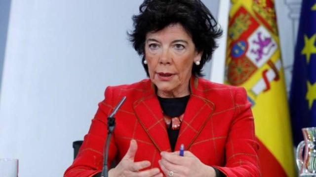 La ministra de Educación, Isabel Celáa.