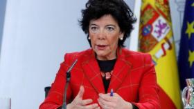 La ministra de Educación, Isabel Celáa.