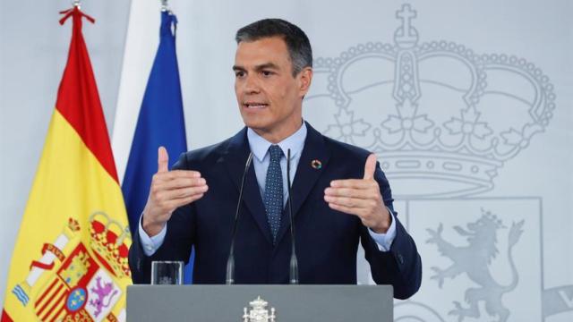 El presidente del Gobierno, Pedro Sánchez.