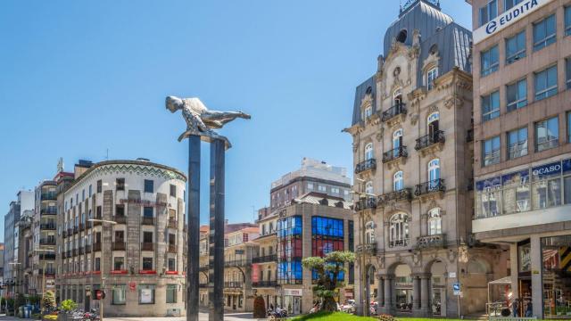 Puerta del Sol, en Vigo