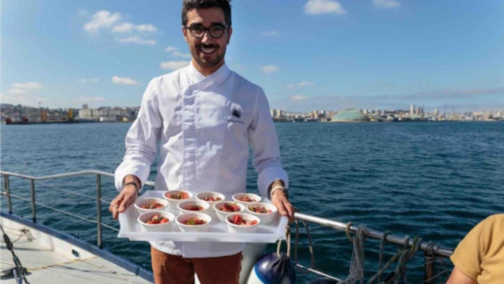 El chef Adrián Felípez del restaurante Miga