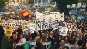 Imagen de archivo de una manifestación contra la LOMCE. Efe