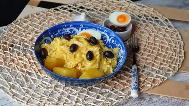 Ají de gallina, receta de guiso de pollo fácil para chuparse los dedos