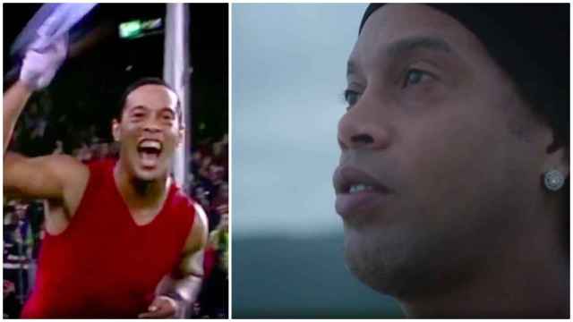 Ronaldinho reaparece y enseña el 'teaser' de su película