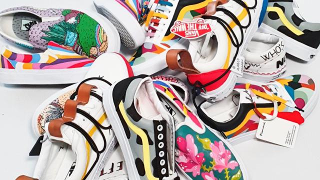 Colección de Vans intervenidas por nueve artistas