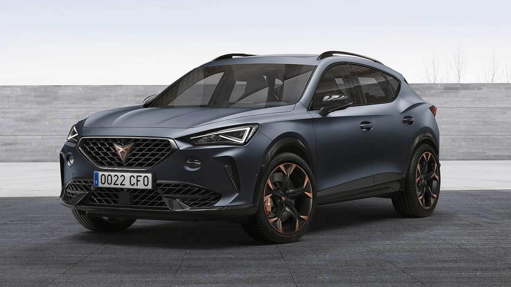 El Cupra Formentor es un SUV coupé basado en el Seat León.