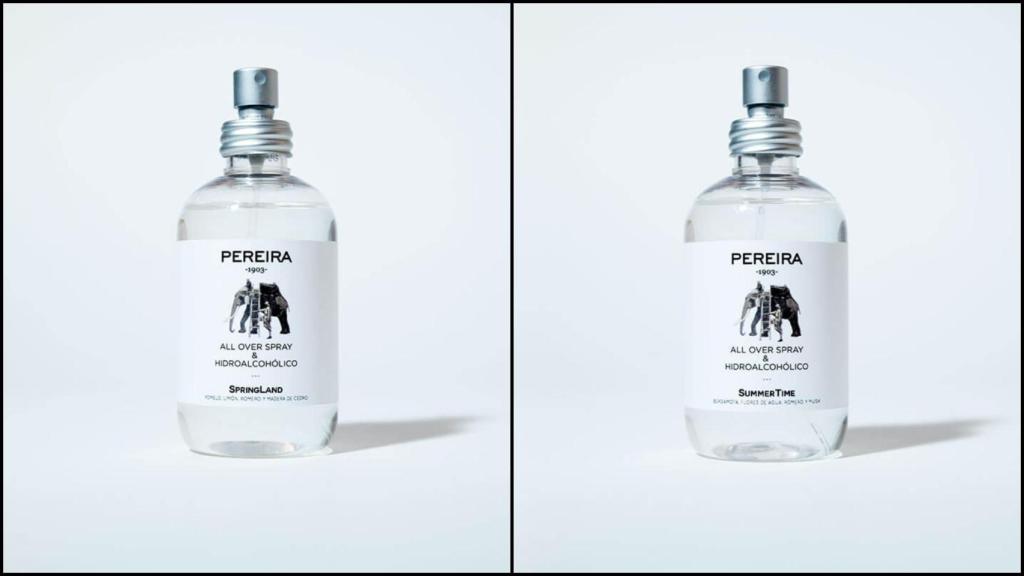 Los dos perfumes presentados por la marca gallega.