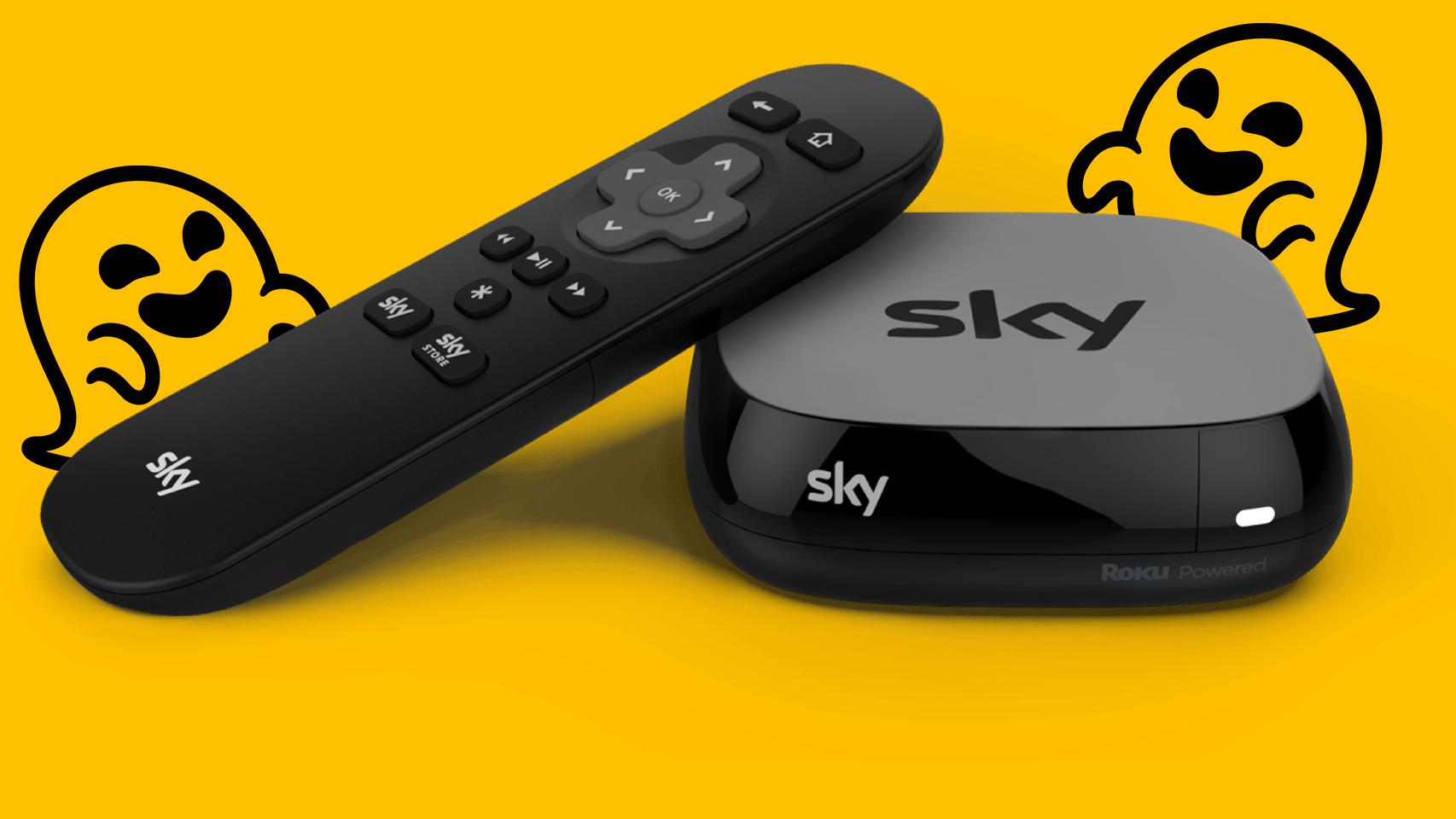 Descodificador de SkyTV.