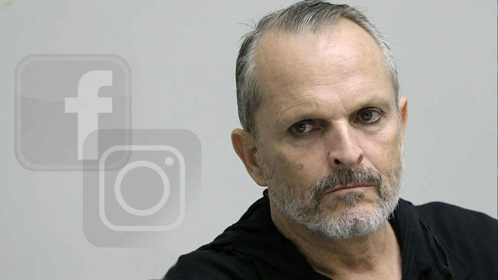 El cantante Miguel Bosé.