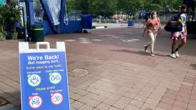 Una imagen del interior de Flushing Meadows, donde este lunes arranca el US Open.