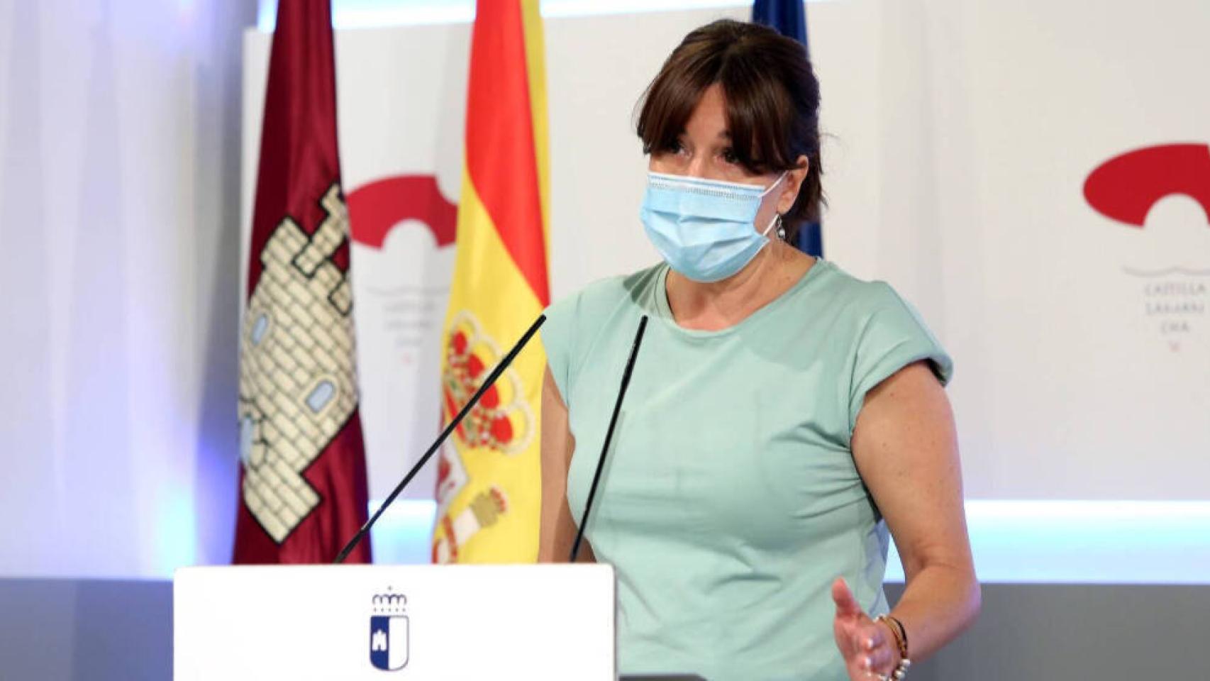 Blanca Fernández, consejera portavoz del Gobierno de Castilla-La Mancha, en una imagen reciente