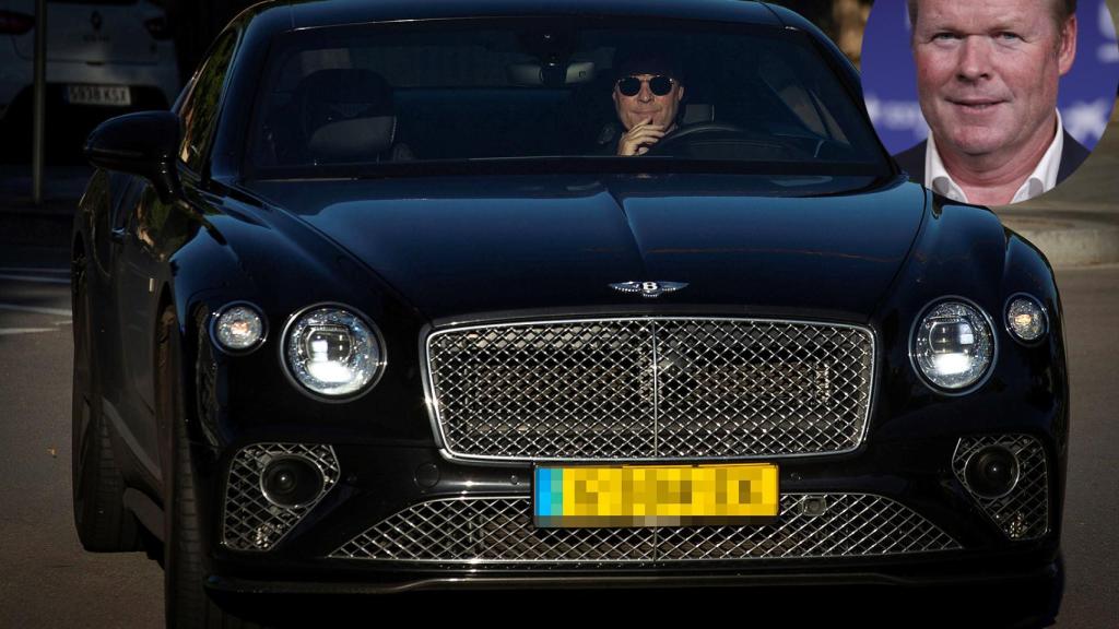 El Bentley de Ronald Koeman.