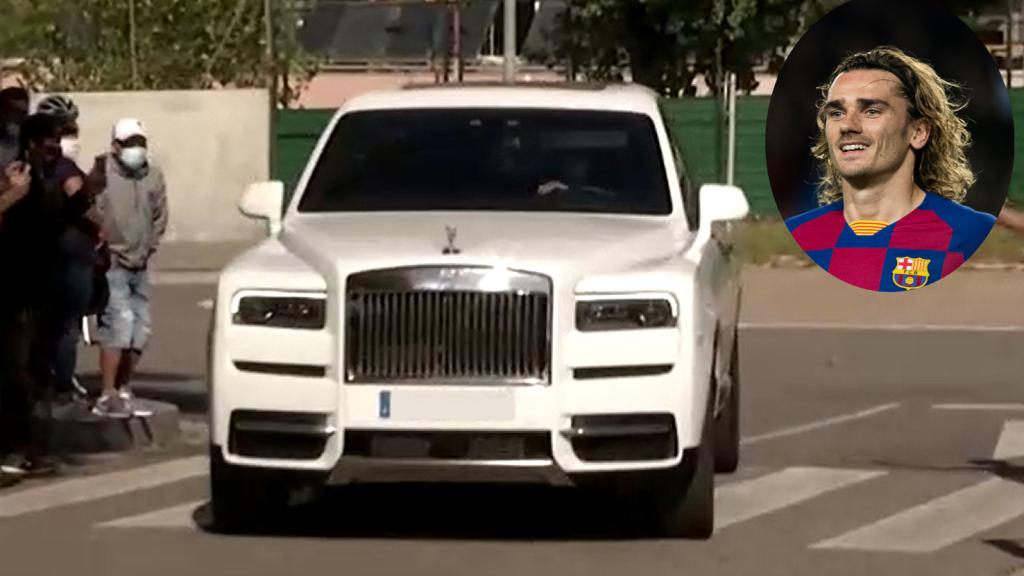 El Rolls-Royce Cullinan de Griezmann.