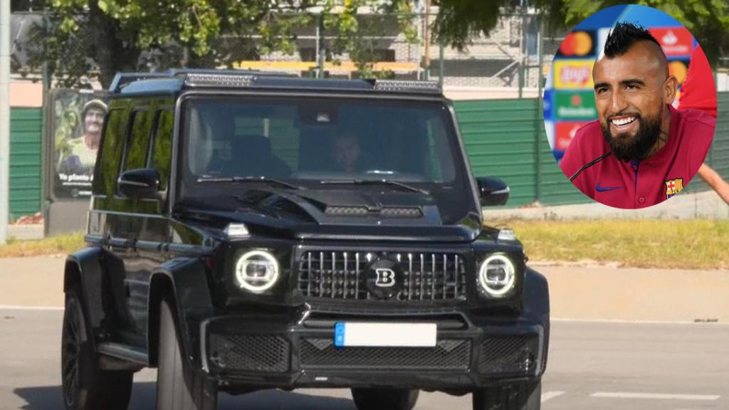 El Clase G Brabus de Arturo Vidal.