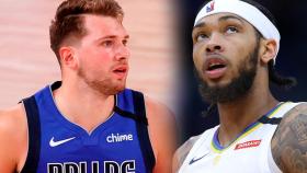 Luka Doncic y Brandon Ingram