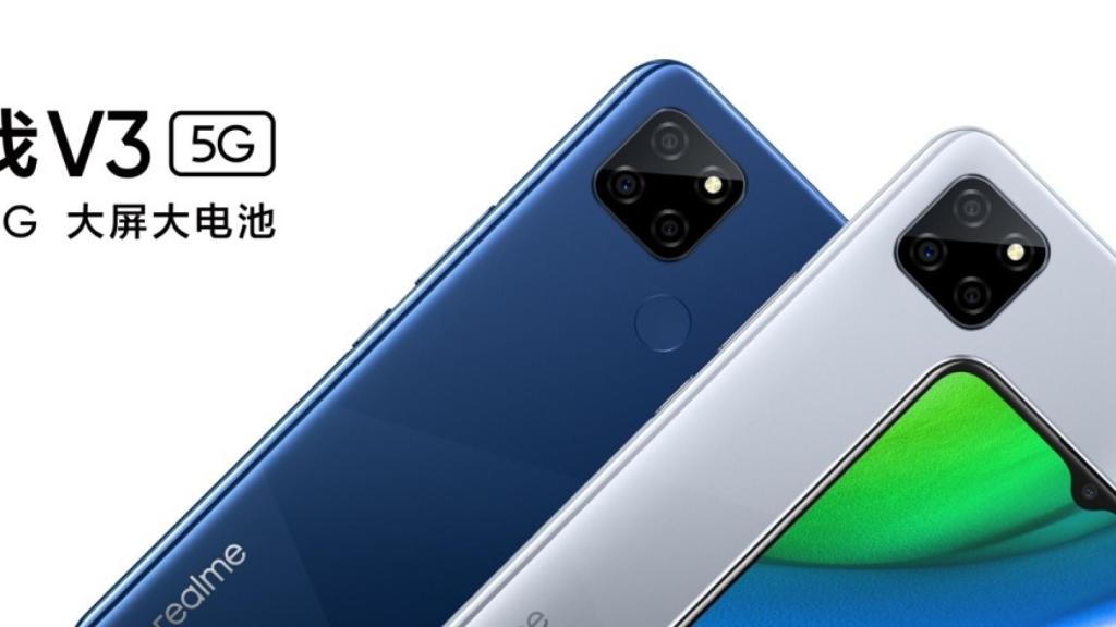 Nuevo realme V3: el gama media con 5G más barato