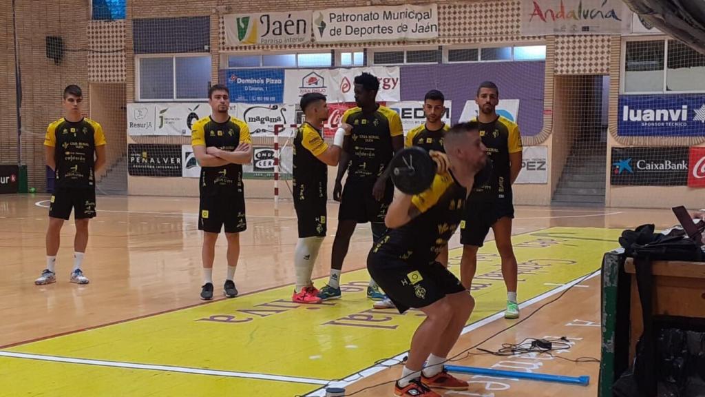 Entrenamiento del Jaén