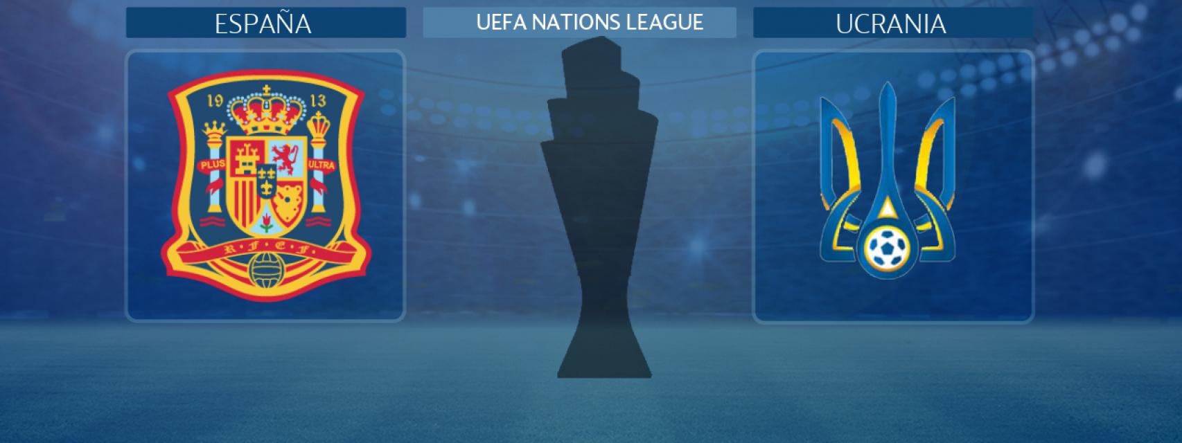 España - Ucrania, partido de la UEFA Nations League