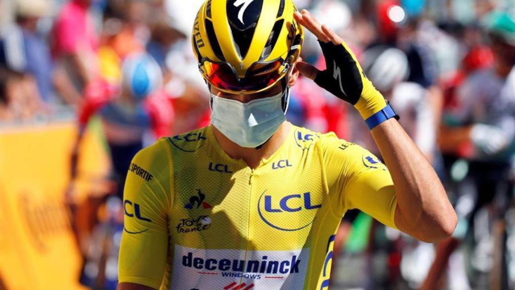 Julian Alaphilippe, en la quinta etapa del Tour de Francia 2020