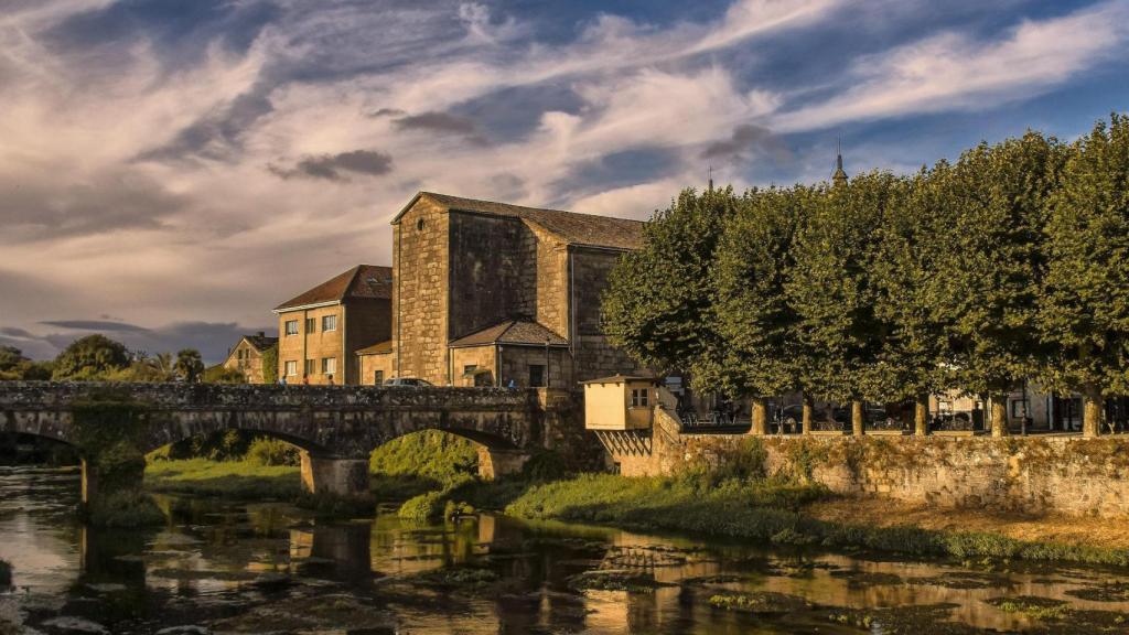 Puente de Santiago, en Padrón (A Coruña).