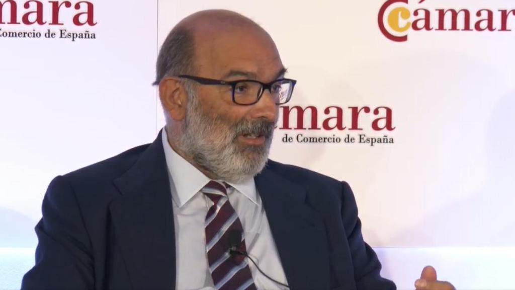 El presidente de Indra, Fernando Abril-Martorell.