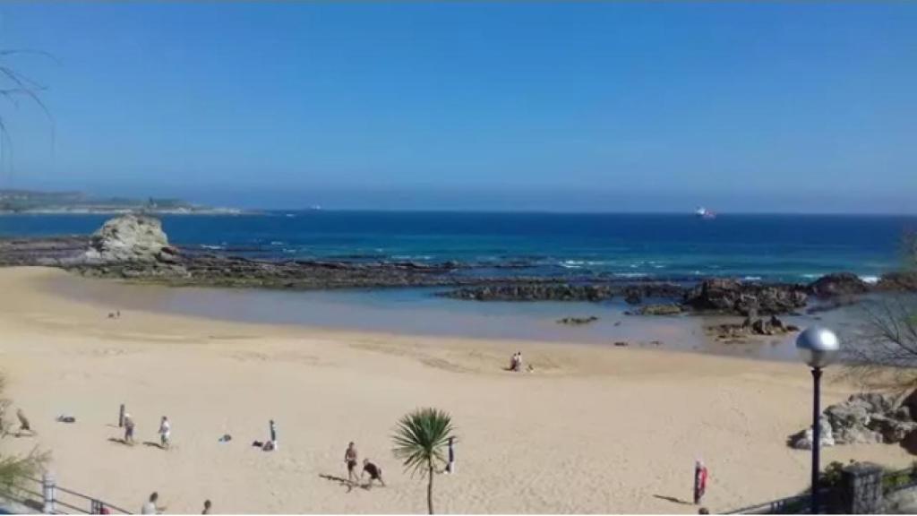 La playa del Camello (Santander), donde fue hallada en 2001 la mujer sin identidad.
