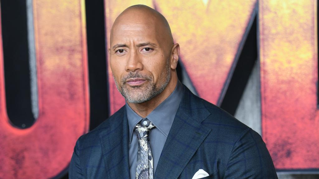 Dwayne Johnson ('La Roca') durante la premiere de 'Jumanji'.