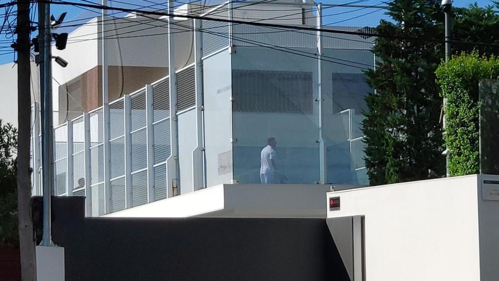 Leo Messi, jugado al padel en su casa junto a Luis Suárez y Pepe Costa