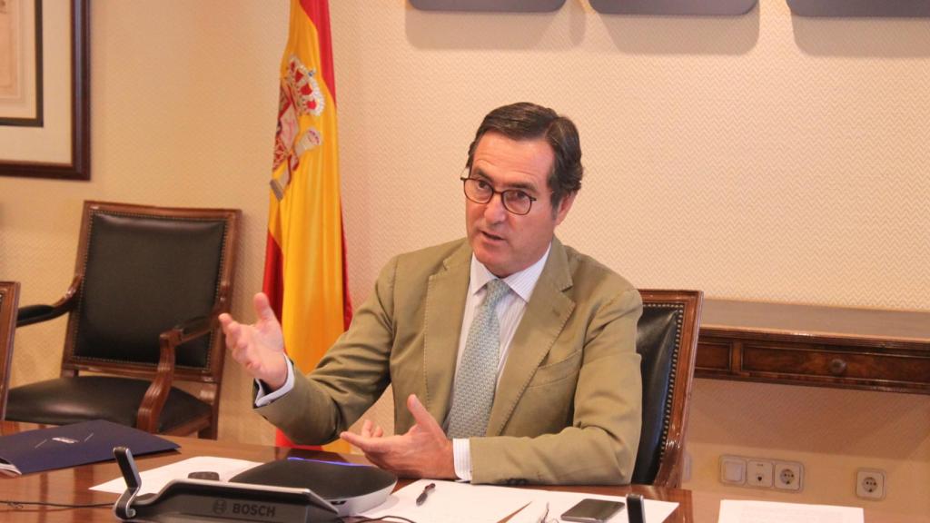 Antonio Garamendi, presidente de la CEOE.