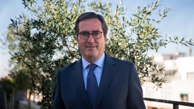 El presidente de la CEOE, Antonio Garamendi.