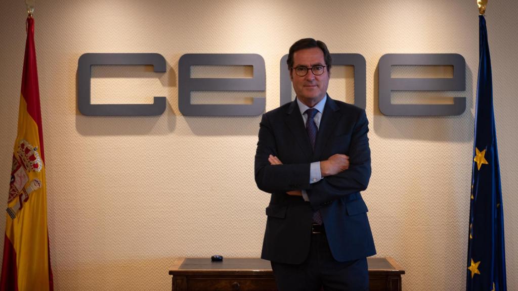 El presidente de la CEOE, Antonio Garamendi.