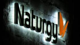 El logotipo de Naturgy en unas instalaciones de la empresa.