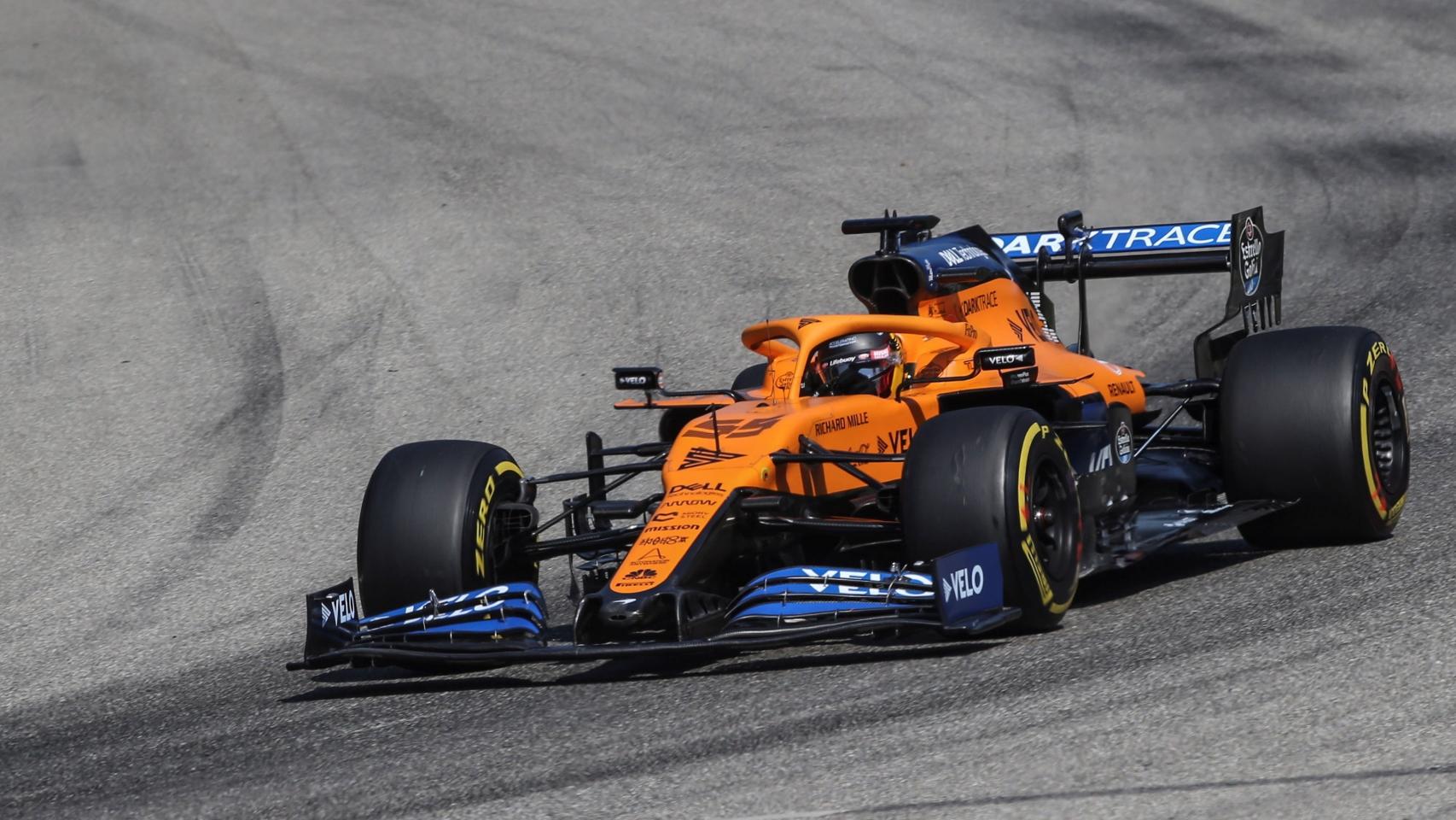 Carlos Sainz en el GP de Italia