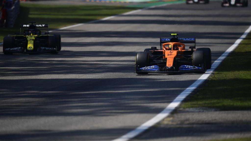 Lando Norris y Daniel Ricciardo