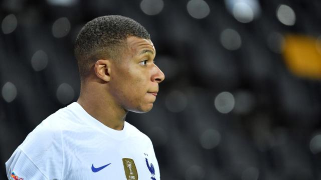 Kylian Mbappé, con la selección de Francia