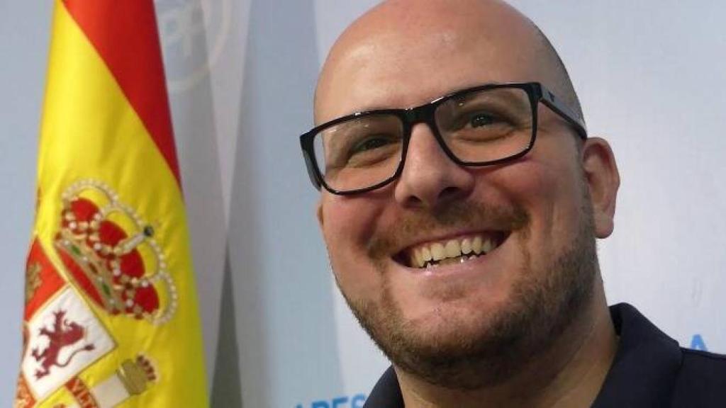 El alcalde de Yunquera de Henares, Lucas Castillo