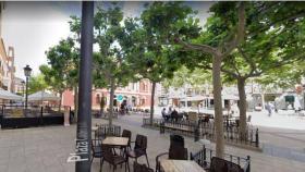 plaza Calderón de la Barca de Lorca