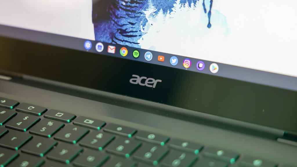 Logo de Acer en un Chromebook