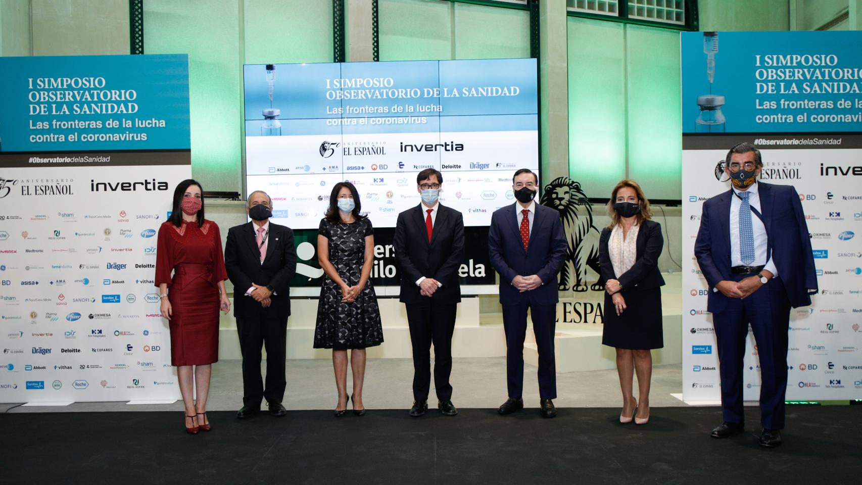 Inauguración del simposio 'Las fronteras de la lucha contra el virus'