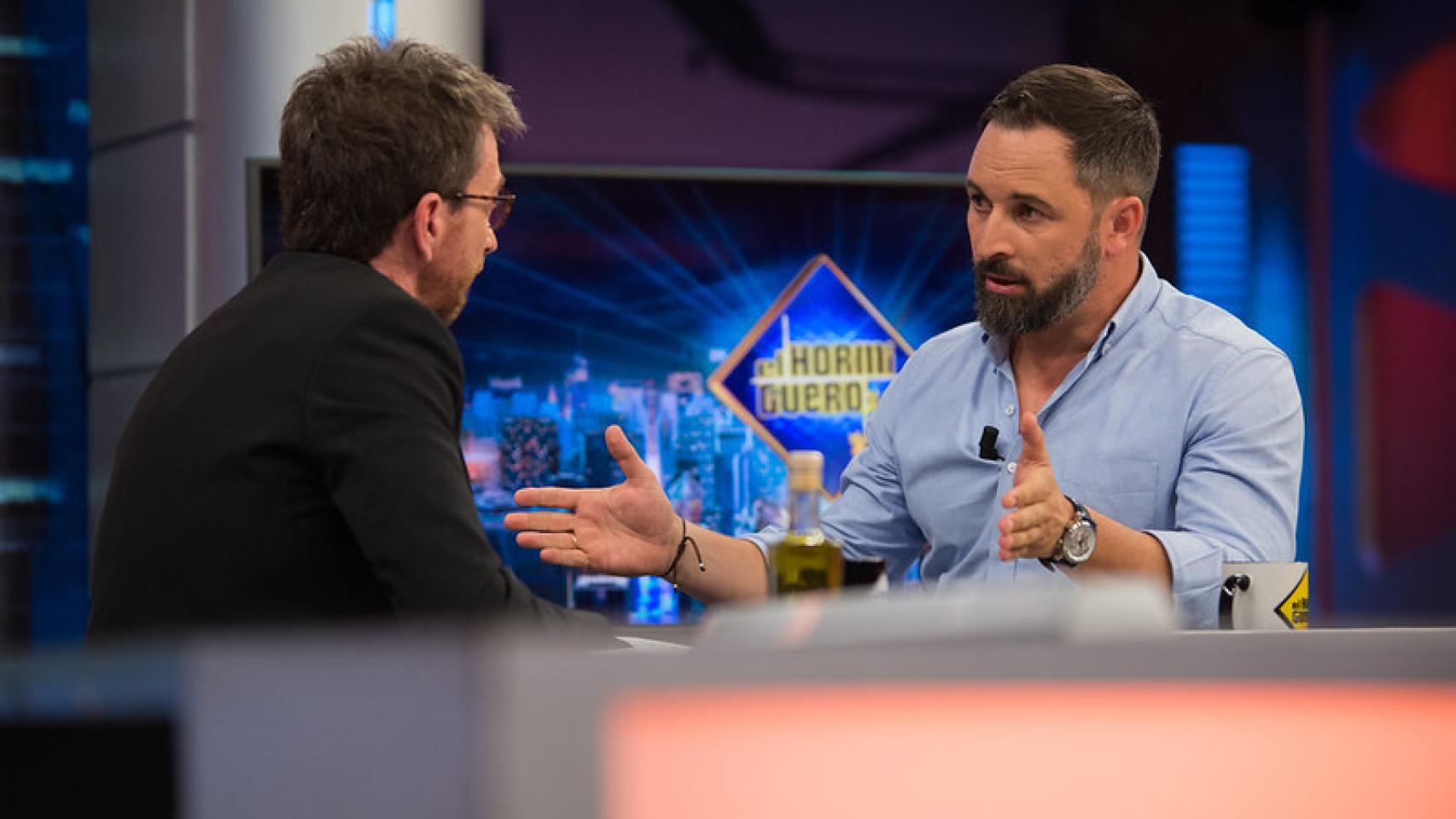 Pablo Motos entrevista a Santiago Abascal (Atresmedia)