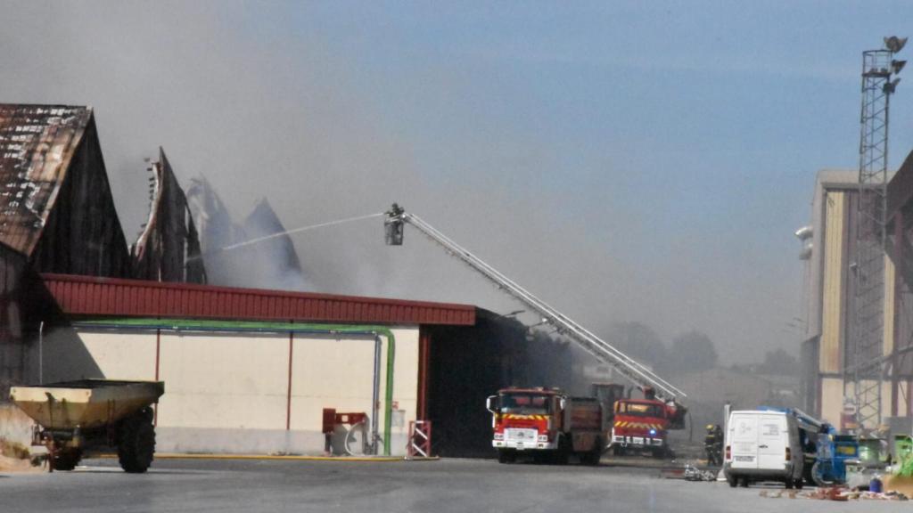 El día después del incendio en Cobadu