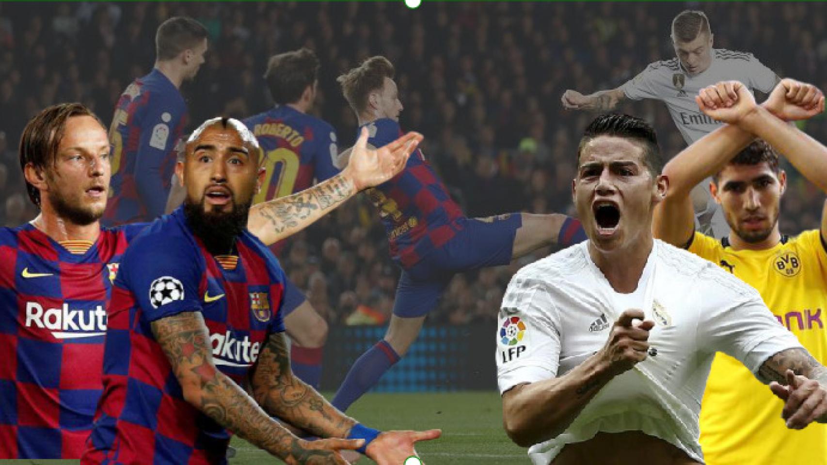 El Real Madrid hace caja y el Barça regala a sus 'vacas sagradas' en el mercado más importante