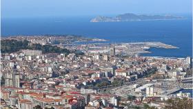 La ciudad de Vigo.