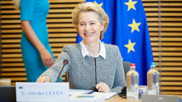 La presidenta de la Comisión Europea, Ursula von der Leyen.