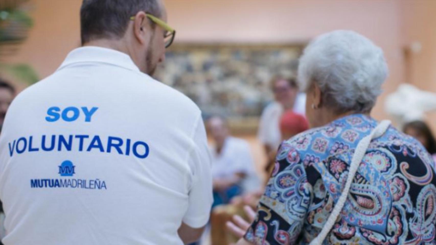 Voluntario de la Mutua Madrileña.