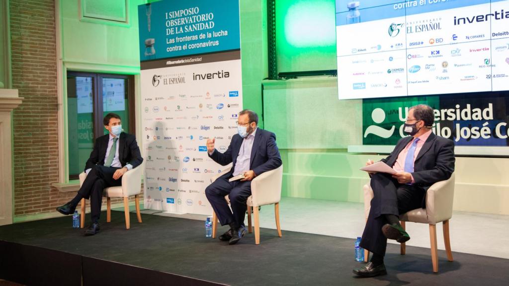 Juan López Belmonte, César Hernández y Francisco López Muñoz.