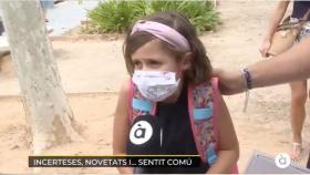 Captura de la intervención de la niña que se ha hecho viral.