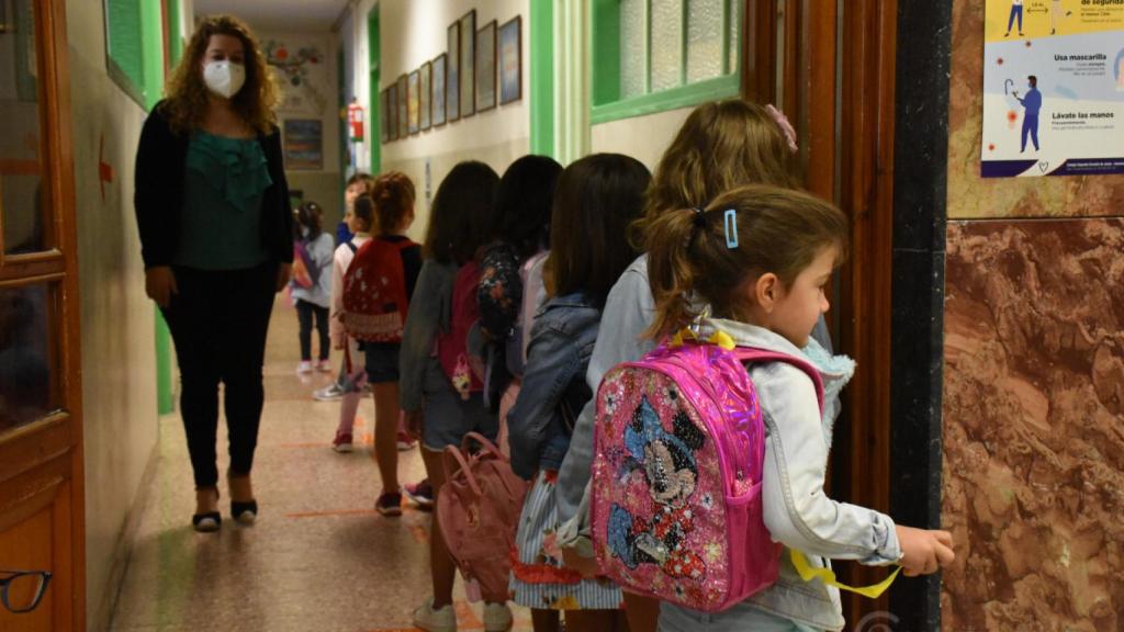 Alumnos del Colegio Sagrado Corazón De Jesús de Zamora
